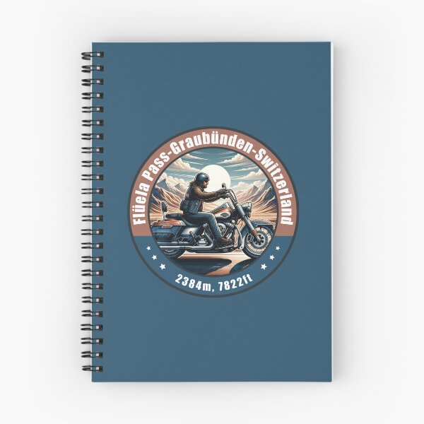 Item preview, Fluela Pass Switzerland Vintage Motorcycling Design designed and sold by CynthiaGraphics.