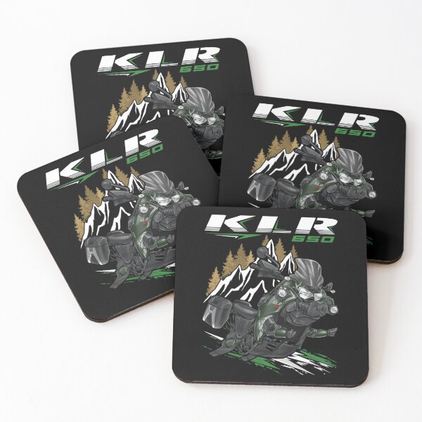 Item preview, Copy of Kawasaki KLR650 2025 (Metallic Matte Old School Green) for Motorcycle Riders designed and sold by MotoApparelHub.