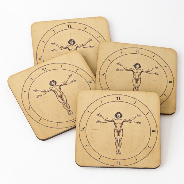 Item preview, AI Da Vinci Vitruvian man designed and sold by LCPcreations.
