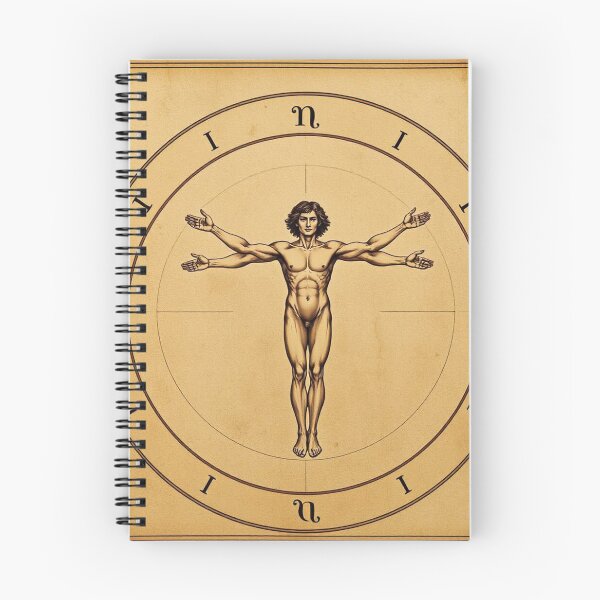 Item preview, AI Da Vinci Vitruvian man designed and sold by LCPcreations.