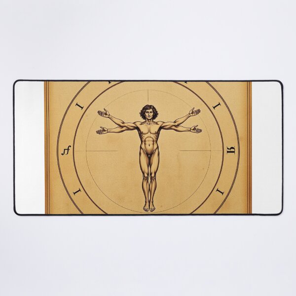 Item preview, AI Da Vinci Vitruvian man designed and sold by LCPcreations.