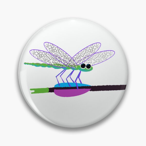 Item preview, Dragonfly on an Arrow Fletching (Transparent Background) designed and sold by HyacinthGrape.