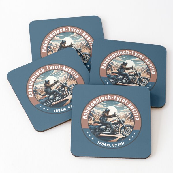 Item preview, Hahntennjoch Austria Vintage Motorcycling Design designed and sold by CynthiaGraphics.