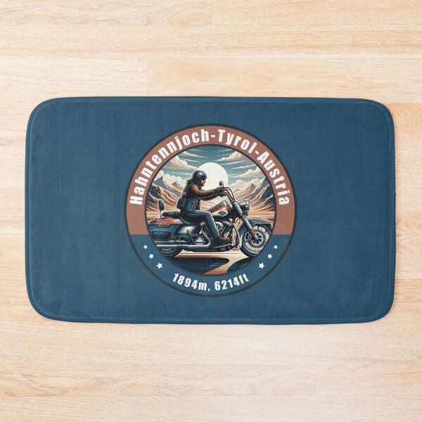 Item preview, Hahntennjoch Austria Vintage Motorcycling Design designed and sold by CynthiaGraphics.