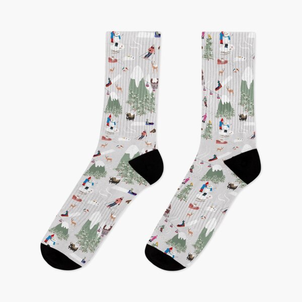 Item preview, Snow Skiing Ski Slopes Landscape designed and sold by idovedesign.