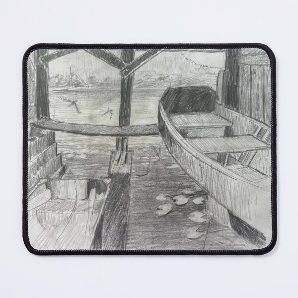Item preview, The Boathouse at the N designed and sold by AdirondackArtist.