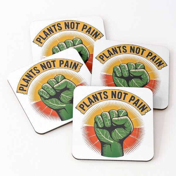 Item preview, Plants Not Pain Vegan Activist World Vegan Day designed and sold by Amanda's Factory.