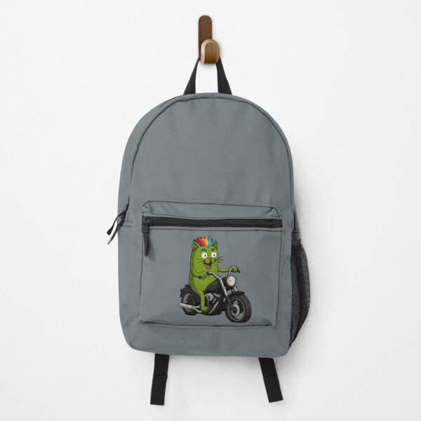 Item preview, Rainbow Mohawk Pickle Cat Rider designed and sold by AgonGM.