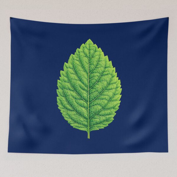 Item preview, Mint Leaf Illustration Plant Art designed and sold by KrisSidDesigns.