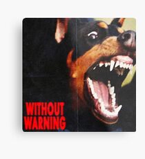 without warning 21 savage x offset x metroboomin Metal Print