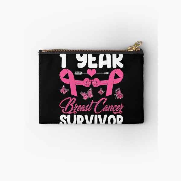 Item preview, 1 Years Survivor Women Breast Cancer Awareness designed and sold by PonceRichey.