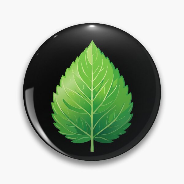 Item preview, Mint Leaf Illustration Colorful Plant Art designed and sold by KrisSidDesigns.