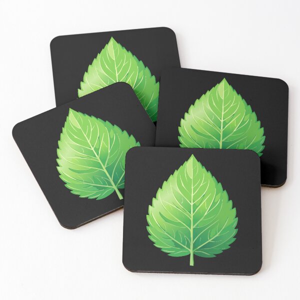 Item preview, Mint Leaf Illustration Colorful Plant Art designed and sold by KrisSidDesigns.