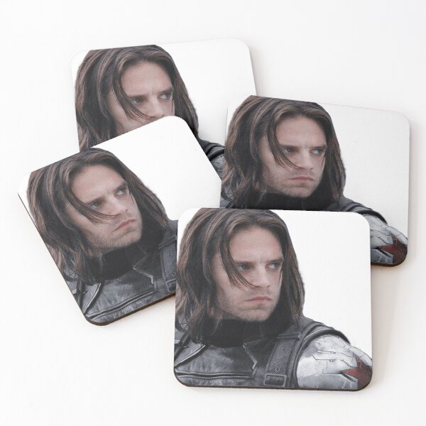 Item preview, Bucky Barnes winter soldier  designed and sold by jeongogh.