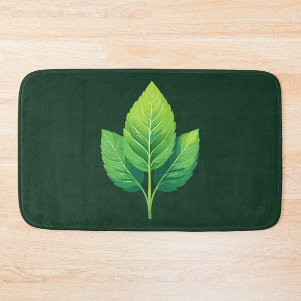 Item preview, Mint Leaves Illustration Plant Art designed and sold by KrisSidDesigns.