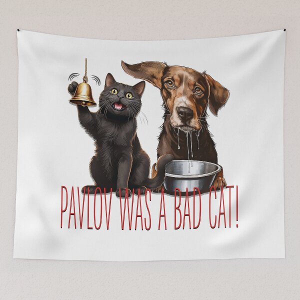 Item preview, Pavlov was a bad cat! designed and sold by BIGPIX91011.