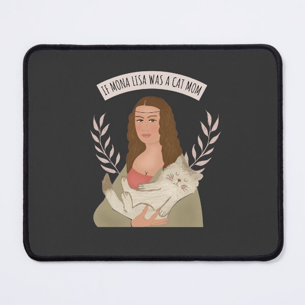 Item preview, If Mona Lisa Was a Cat Mom designed and sold by kokorotheshop.