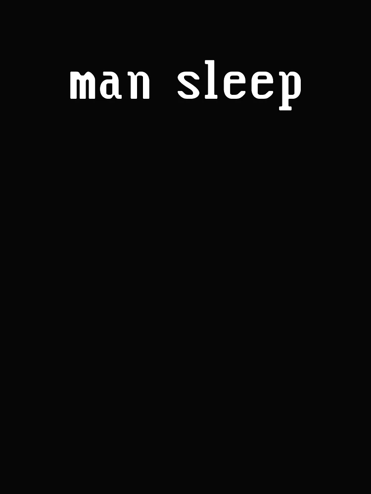 Thumbnail 4 of 4, Boxy T-Shirt, Man Sleep Linux Command - Linux Tech Humor Devops Sysadmin Backend Developer designed and sold by Chengly.
