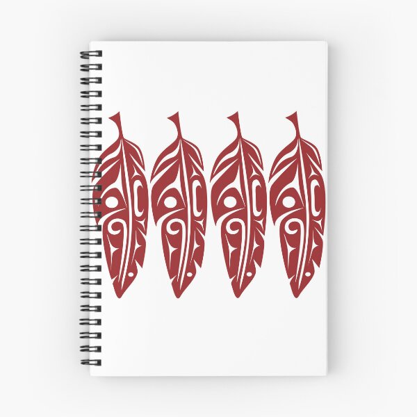 Item preview, Four Feathers (Red) designed and sold by Lou-ann Neel.