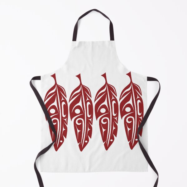 Item preview, Four Feathers (Red) designed and sold by Lou-ann Neel.