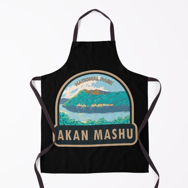 Item preview, Akan Mashu National Park Japan Travel Art designed and sold by KrisSidDesigns.