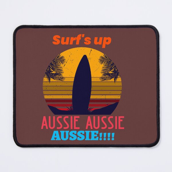 Item preview, Aussie Aussie Aussie Surf Tee designed and sold by wombathole.