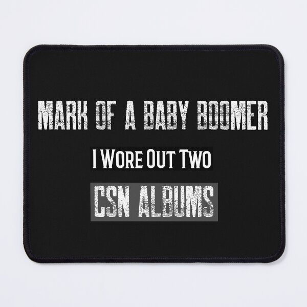 Item preview, Baby Boomers Wore Out Certain 33 RPM LP's designed and sold by Ol' David & Linus.