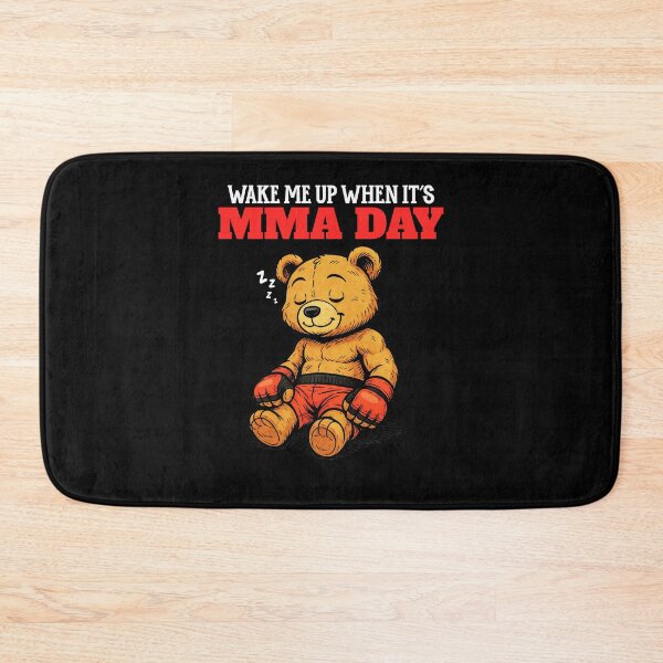 Item preview, Wake Me Up When it’s MMA Day – Fighting Teddy designed and sold by IronicSmiles.