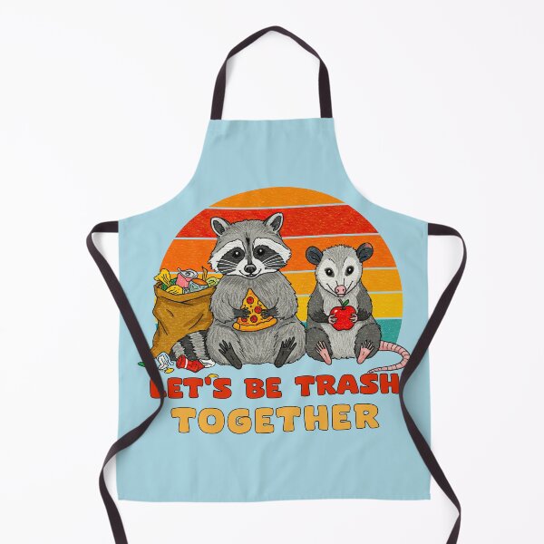 Item preview, Let's Be Trash Together Raccoon designed and sold by TeeARTHY.