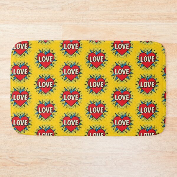 Item preview, love heart popart designed and sold by BLU3BERRYprint.
