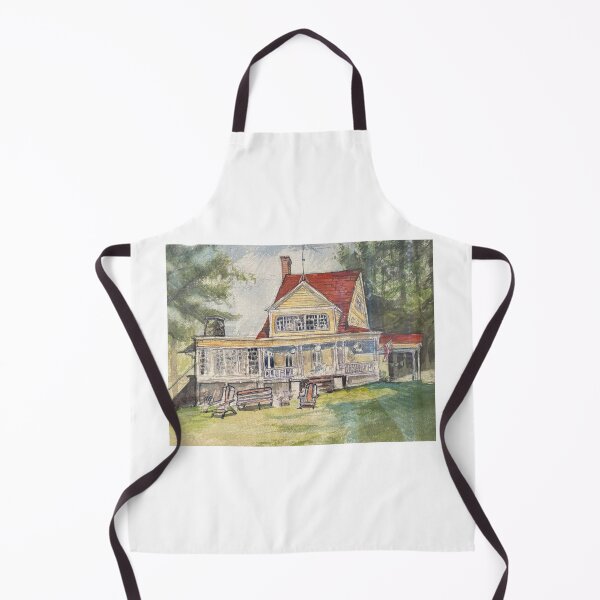 Item preview, The Main House at the N in Pottersville, New York designed and sold by AdirondackArtist.
