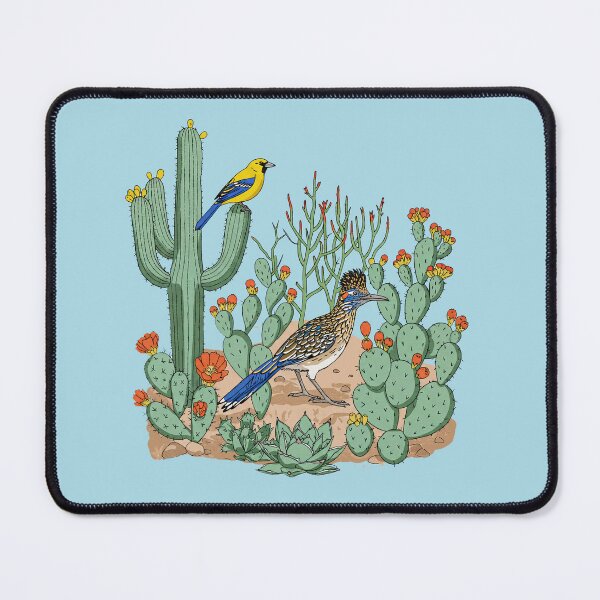 Item preview, Roadrunner and Cactus Desert  designed and sold by TeeARTHY.