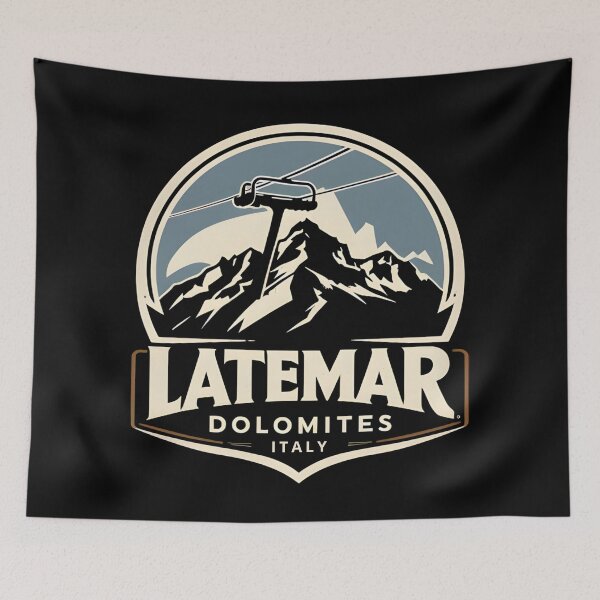 Item preview, Latemar Dolomites - Val di Fiemme-Obereggen - Trentino South Tyrol - Italy  designed and sold by GoodOldVintage.