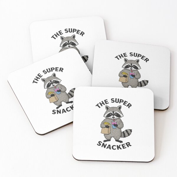 Item preview, Super Snacker Raccoon designed and sold by TeeARTHY.