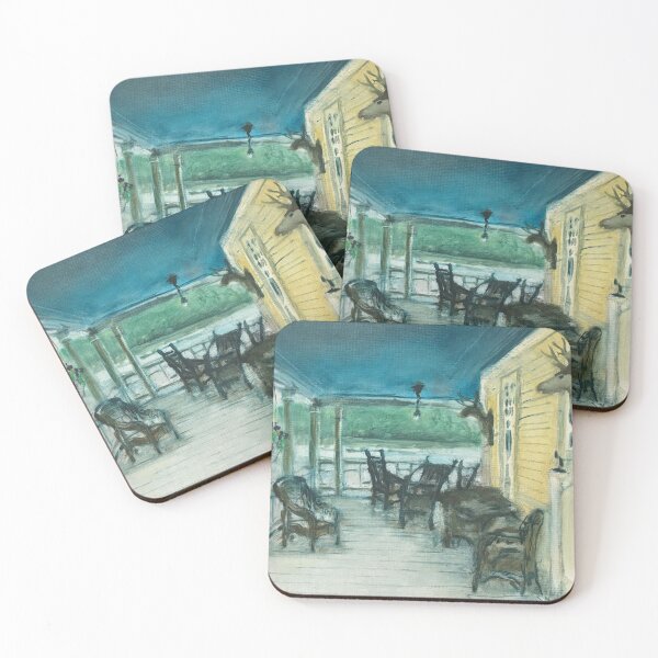 Item preview, The porch at the Main House at the N designed and sold by AdirondackArtist.