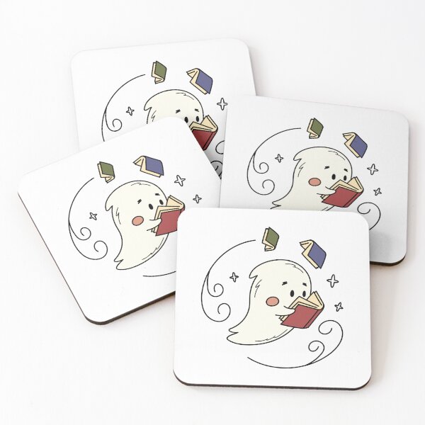 Item preview, Ghost with Book designed and sold by Panna Limon Store.