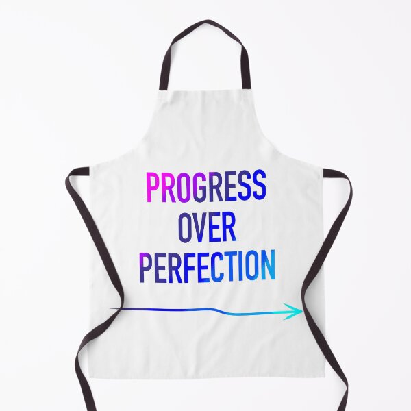 Item preview, Progress Over Perfection Typography designed and sold by EastgateVision.