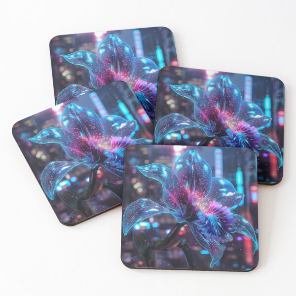 Item preview, Cyberpunk Orchid Overlord designed and sold by Muflerdrift.