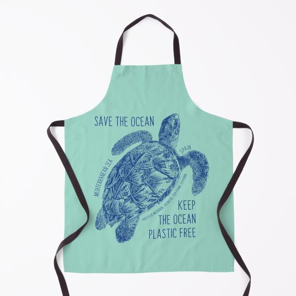 Item preview, Sea Turtle in Blue designed and sold by mzrn-souvenirs.