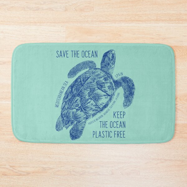 Item preview, Sea Turtle in Blue designed and sold by mzrn-souvenirs.