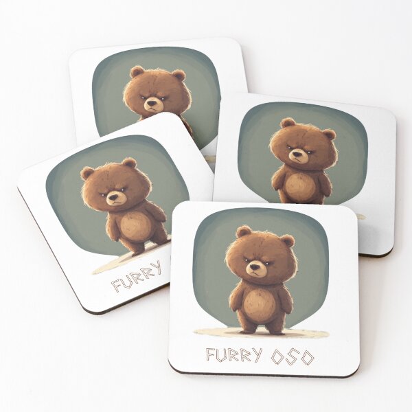 Item preview, Furry Oso designed and sold by CleverEnoughCo.