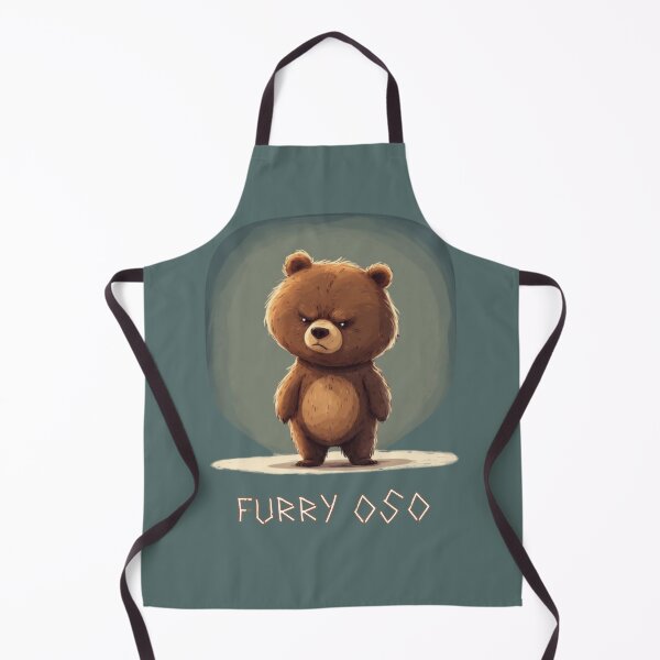 Item preview, Furry Oso designed and sold by CleverEnoughCo.