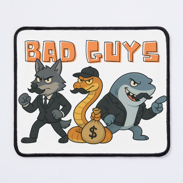 Item preview, Bad Guys Toon designed and sold by ArtOrgan.