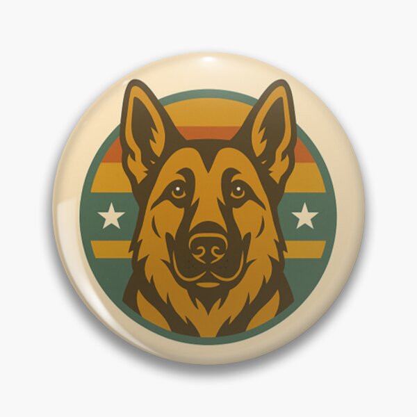 Item preview, German Shepherd – Loyal, Intelligent & Courageous Working Dog designed and sold by TheWonkyEaselCo.
