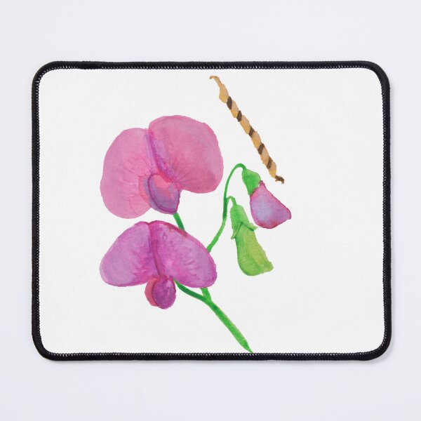 Item preview, Gouche watercolor sweet pea designed and sold by Maysoulrose.