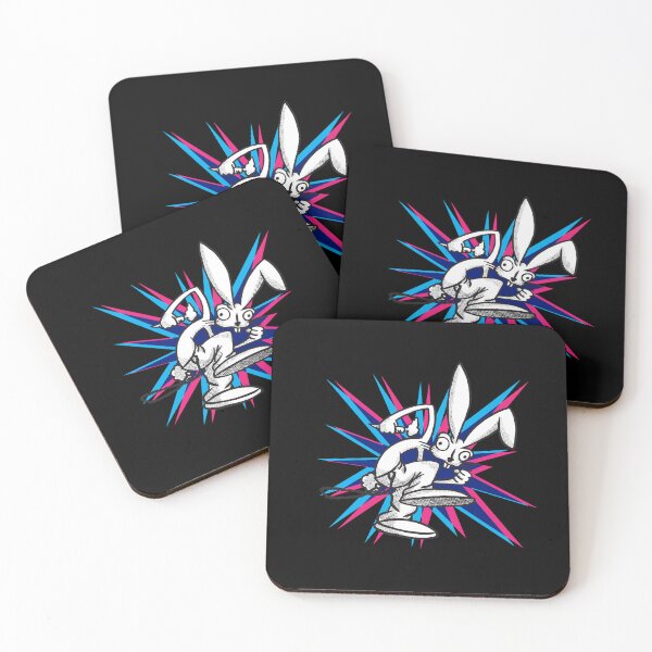 Item preview, 90s Punk Rabbit Character | Vintage Music Style designed and sold by thezaps.