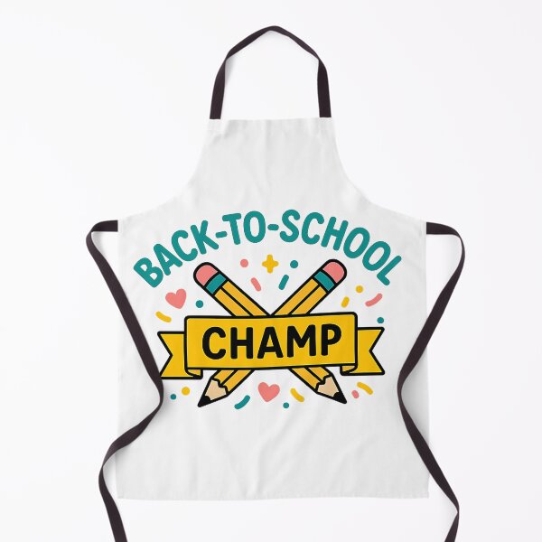 Item preview, Back‑to‑School Champ Badge designed and sold by RayDigital.