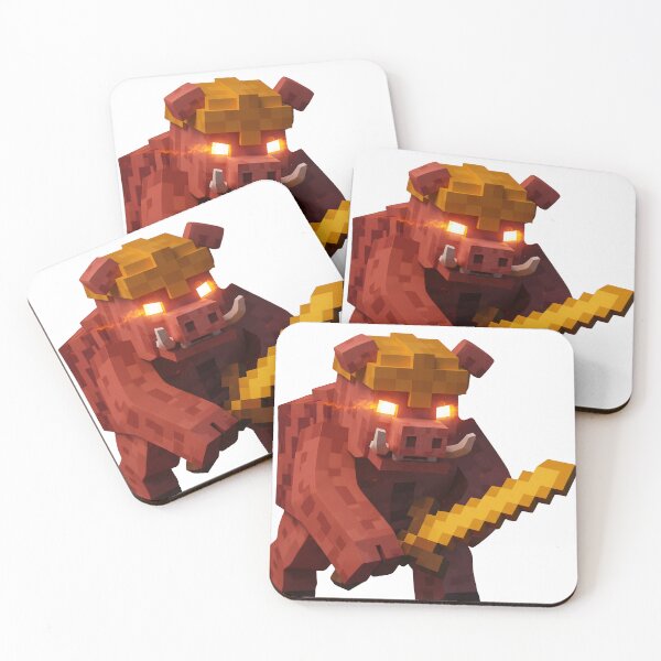 Artikelvorschau, Piglin Brute | Minecraft Nether Boss | Pixel Art Videospiel Merch entworfen und verkauft von GeekArtUniverse.