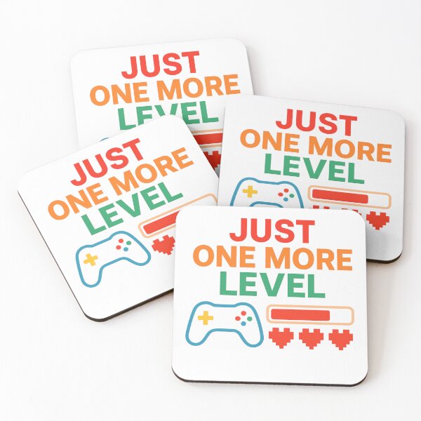 Item preview, Just One More Level Gamer Design - color designed and sold by Medfel.