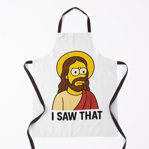 Item preview, The Simpson STYLE Jesus Saw That (And He's Judging) designed and sold by DibujandoPorfa.